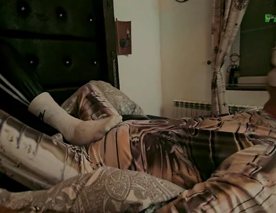 Playing Puppies Wrestling, Feet Worship and Teasing in the Bedroom Part 1