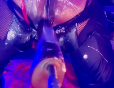 Sexy Femboy Creamy Butt Machine Fuck