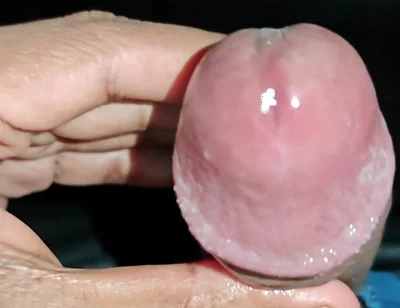 Just Slowly Edging My Cock. It's Absolutely Drenched in My Pre-cum.