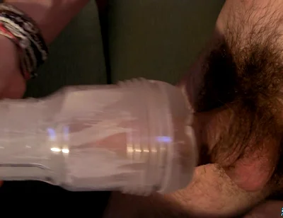 Stroking One Out with a Fleshlight