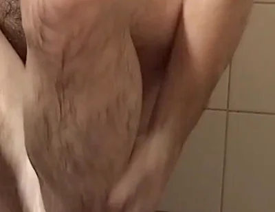 Uncut Gay Shower