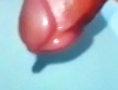 Two-hand Handjob Ends with Thick Cum Dripping in Close-up