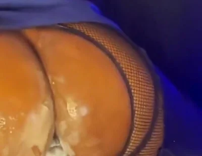 Masturbating That Big Black Ass