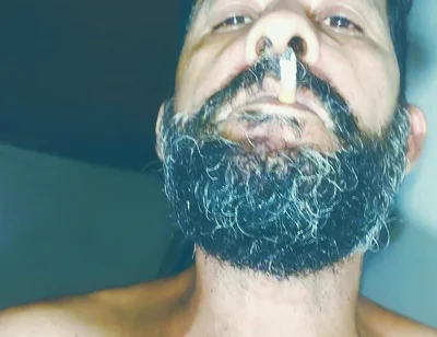 My Body up Close Wearing White Socks