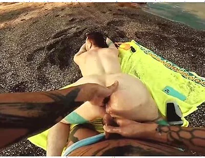 Axel Abysse - Tattooed Receives Outdoor Anal Fist