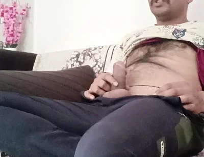 Masturbating on My Couch Watching TV