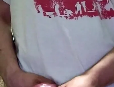 Young Gay Masturbates Until Cumming