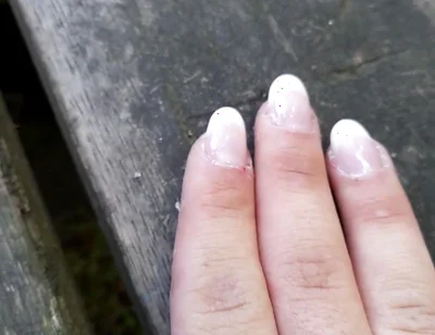 My Freshly Made French Nails