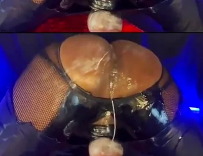 Bottom Digs in Gaping Butthole with Toys