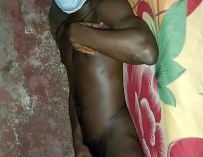 African Black Man Showcasing His Bed Skills