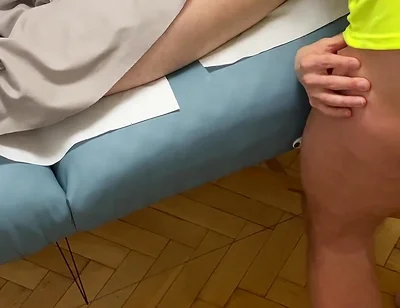 I Massaged a Friend, and Then Gave It to My Butt. 1part 4K Video