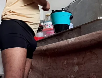 Straight Friend first time In Underwear Big Monster Cock