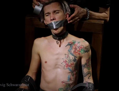 Nicky Throne Part 2: Gag Switch, Drooling, Armpit Tickling & Hair Trim