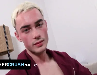 Blonde Twink Took Dick Pills And His Stepbrother Helped Him Get Rid Of His Boner - Joe Ex