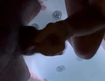 Hairy Bear Dominates: Hot Tub Oral, Rimming, Mutual Edging