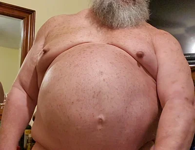 Daddy Bear Jacking His Cock