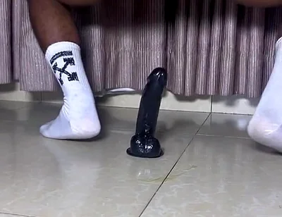 Wet and Gushy Dildo Play