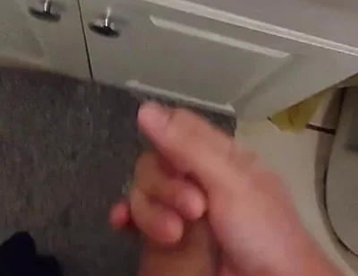 Cumming in the Bathroom