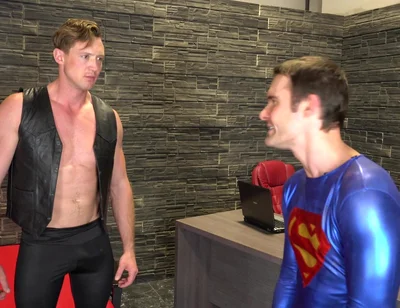 Superman Vs Alpha Stud