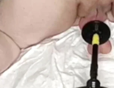 Chubby Show Ass After Fucked via Sex-machine