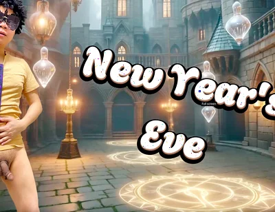 His Good Way to Start a Year with Cock in His Mouth