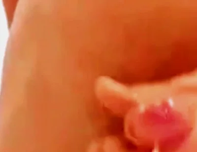 Cum All Over at a Public Toilet