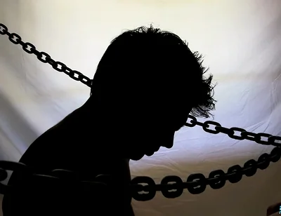 Using a Bottom Boy Sex Slave