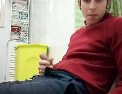 Masturbazione in Bagno