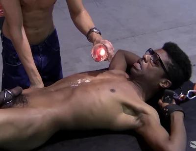 Cj Connors Torments And Edges Djs Cock With Pain And Pleasure