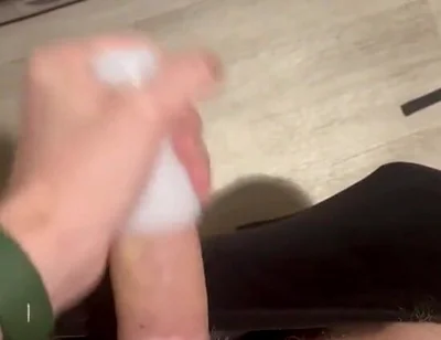 Excited Twink Playing with a New Toy, Pleasure and Cum!