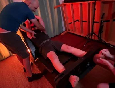 The Ticklers Come for Pup Nibbler