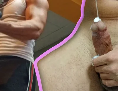 I Fantasized About the Girl in the Gym and Ejaculated