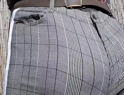 Walking Bulging in the Garden