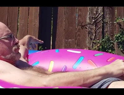 Jacking in the Pool by the Church