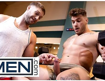 William Seeds Muscular Power Leaves Arno Antino Breathless In A Wild, Intense Gym Hookup