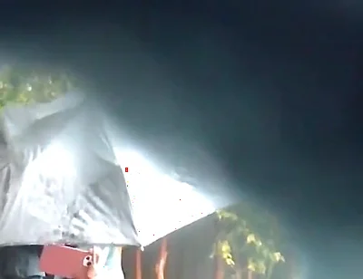 Amateur Guy Caught Peeing in a Public Park