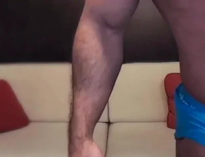 Straight Bodybuilder Shows off by Flexing and Posing Huge Muscular Body