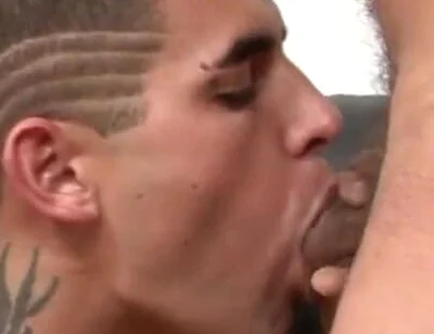 Two young guys jumping on each other's cocks and having fun