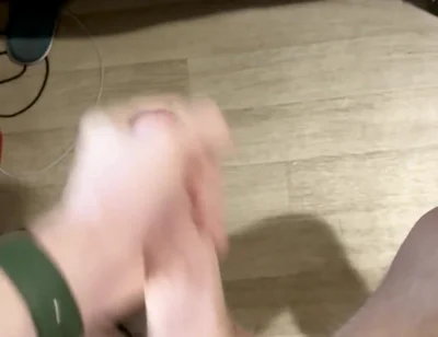 Solo Cumming. Big Load and Huge Mess