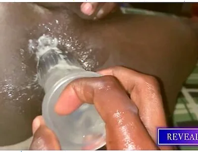 Revealme African Gay Dildo Ass Play And Partner Cumshow - Rose Bud