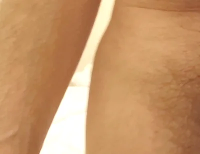 Naked Masturbation, Big Uncut Cock Edging, Creamy Cum at Friend's House - Rockardglans