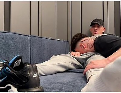 Bottom Sniffs Sweaty Socks And Gets A Creampie