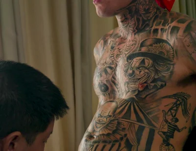 Receiving a Nice Massage