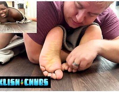 Bear Matt Wrapped Black Aaron For A Nice Tickle Session