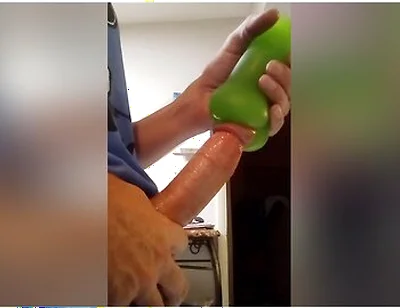 Saturday Night Home Alone Got Horny In The Kitchen Had To Play With It