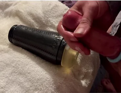 Hard Throbbing Cock Pissing Till I Cum