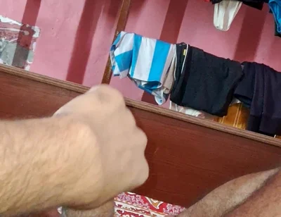 The Young Boy From the Desi Village, Full of Enthusiasm, Is Having Sex with His Hands.