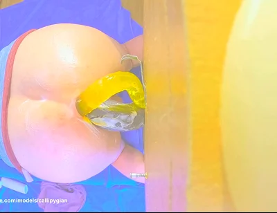 Trying 2 Dildos at Once 2