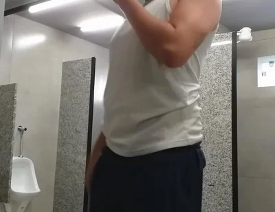 I Almost Got Caught Exposing Myself in the Gym Bathroom, and the Guys Saw Me