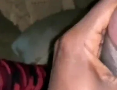 On the Sofa Stroking My BBC Cumming Hard